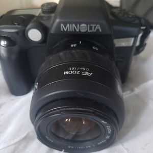Minolta film camera